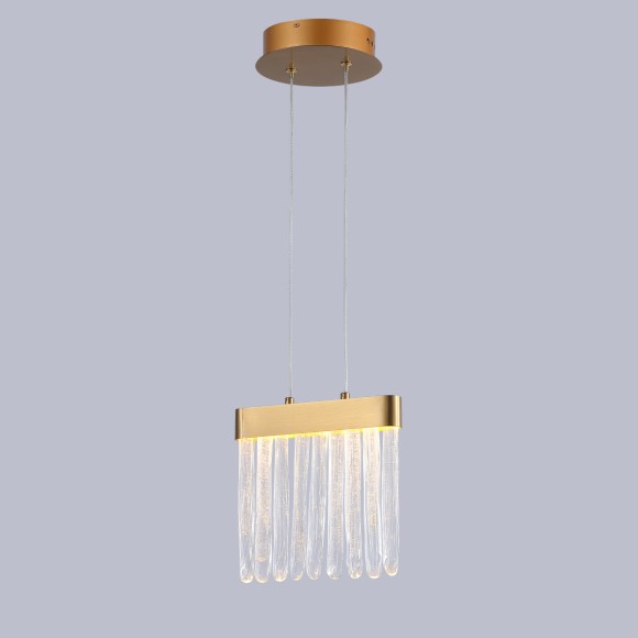 Подвесной светильник Delight Collection P98057-1 antique brass