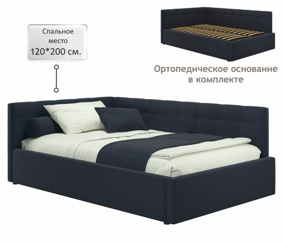 Кровать полутораспальная Bonna 2000x1200 NMB_TE-00005606