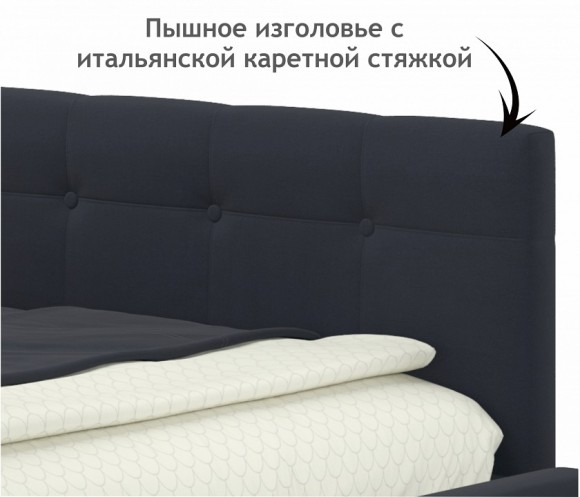 Кровать полутораспальная Bonna 2000x1200 NMB_TE-00005606