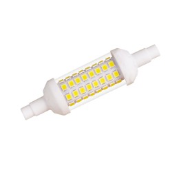 Лампа светодиодная (UL-00001554) Uniel R7s 6W 3000K прозрачная LED-J78-6W/WW/R7s/CL PLZ06WH