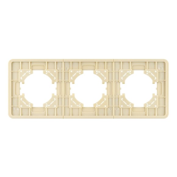 Рамка на 3 поста алюминиевая Arlight FRM-AKIRY-AL-3-GD 049730