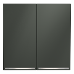 Клавиши для выключателя/переключателя двухклавишного с подсветкой Voltum S70 (титан) VLS000406