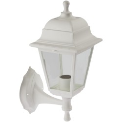 Уличный настенный светильник ЭРА НБУ 04-60-001 белый Б0048113