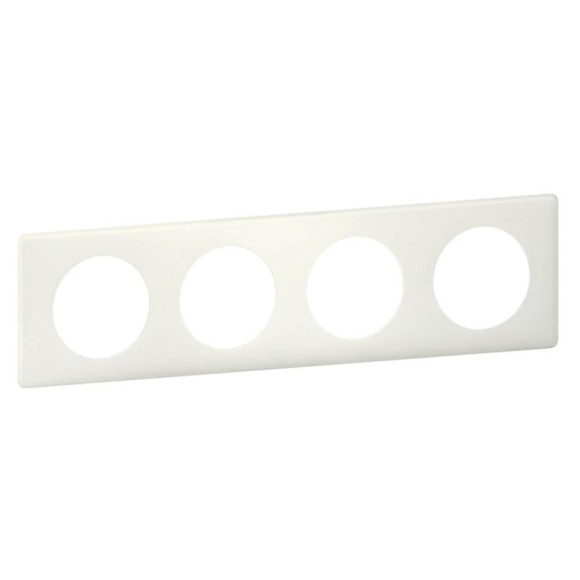 Рамка 4-постовая Legrand Celiane белая перкаль 066704