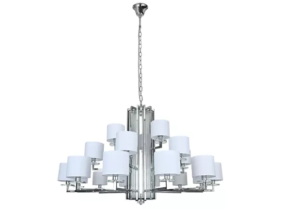 Подвесная люстра Newport 35412+6+3/C chrome без абажуров М0069064 Подвесная люстра Newport 35412+6+3/C chrome без абажуров М0069064