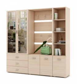 Стенка для прихожей Мартин-3 MAS_PRM-3-DM