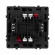 Выключатель проходной 2 кл софт-тач черный оникс Arlight SWT-MKP2-SFPL-BK (250V, 10A) 054255(1)