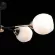 Люстра на штанге Illumico IL0715-4CSQ-24 BK GD LIBRA, декоративные элементы крупным планом