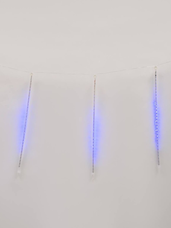 Уличная светодиодная гирлянда (11120) Uniel занавес 220V синий ULD-E2403-144/DTK BLUE IP44 METEOR