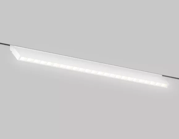 Трековый магнитный светильник с переключателем цв. темп. Ambrella Light GL2364, Белый, От теплого до холодного, Металл, светодиодный модуль