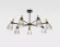 Люстра на штанге Ambrella Light High Light Heigh Light LH58116, декоративные элементы крупным планом