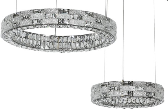 Подвесная светодиодная люстра с пультом управления Stilfort Gabbana 4014/09/03P