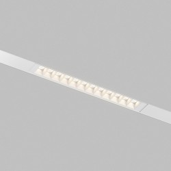 Трековый однофазный светильник Denkirs Simple Grill DK8101-WH