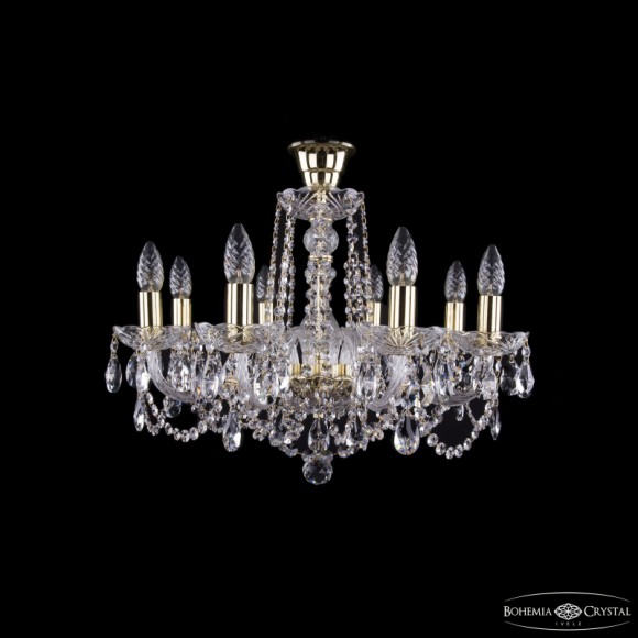 Подвесная люстра Bohemia Ivele Crystal 1402/8/195 G tube