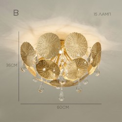 Потолочная люстра ImperiumLoft Inca 203834-26