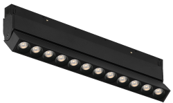 Трековый магнитный светильник iLedex Vision 4822-003-L236-12W-38DG-3000K-BK