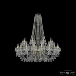 Подвесная люстра Bohemia Ivele Crystal 1410/20+10/400/h-130 G V0300