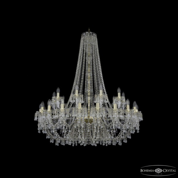 Подвесная люстра Bohemia Ivele Crystal 1410/20+10/400/h-130 G V0300