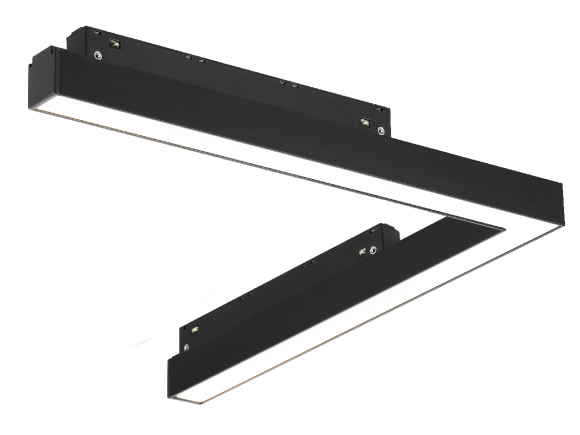 Трековый магнитный светильник iLedex Vision SMART 4822-013-L320-16W-110DG-BK