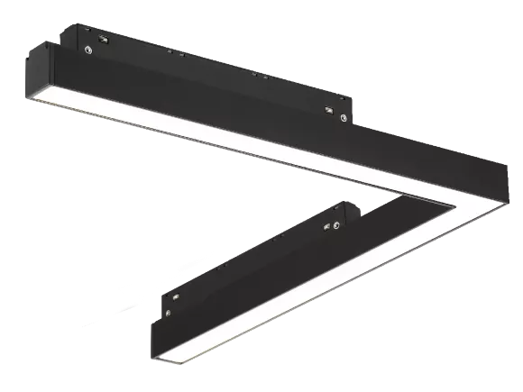 Трековый магнитный светильник iLedex Vision SMART 4822-013-L320-16W-110DG-BK, вид снизу