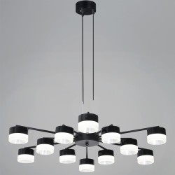 Потолочная люстра Reluce 19490-0.4-6+6 Black