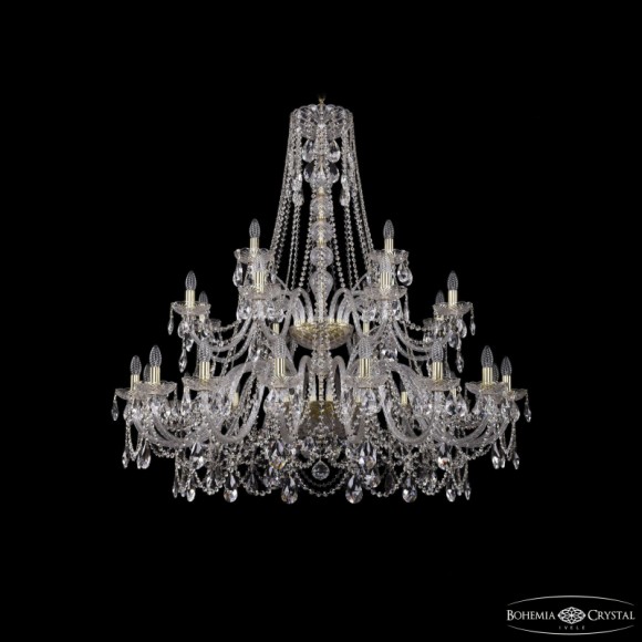 Подвесная люстра Bohemia Ivele Crystal 1411/16+8+4/460/2d G