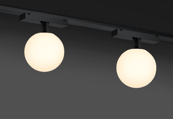 Трековый магнитный светильник iLedex Vision 4825-046-D120-6W-340DG-4000K-BK