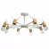 Люстра на штанге Loft IT Sven 10024/8 White