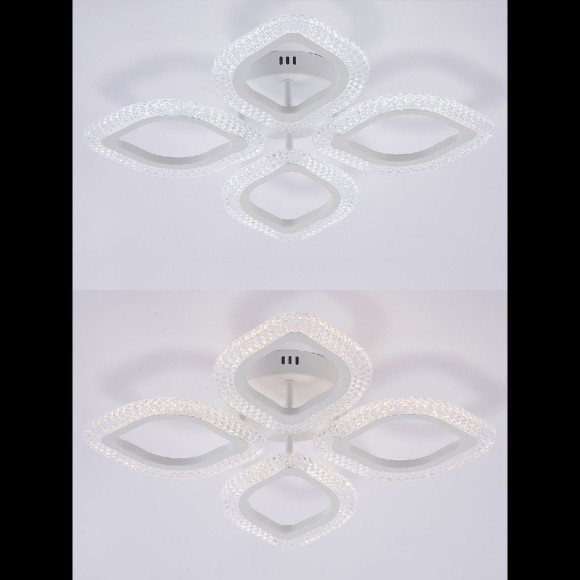 Потолочная светодиодная люстра с пультом управления Natali Kovaltseva Sm LED LAMPS 81455