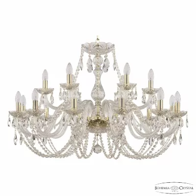 Подвесная люстра Bohemia Ivele Crystal 101/12+6/360 G