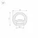 Силиконовый профиль Arlight WPH-FLEX-D20-TOP-S10-50m WHITE 040833, Белый, Россия