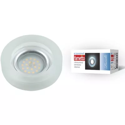 Встраиваемый светильник Fametto Luciole DLS-L110 GU5.3 CHROME/MATT CLEAR
