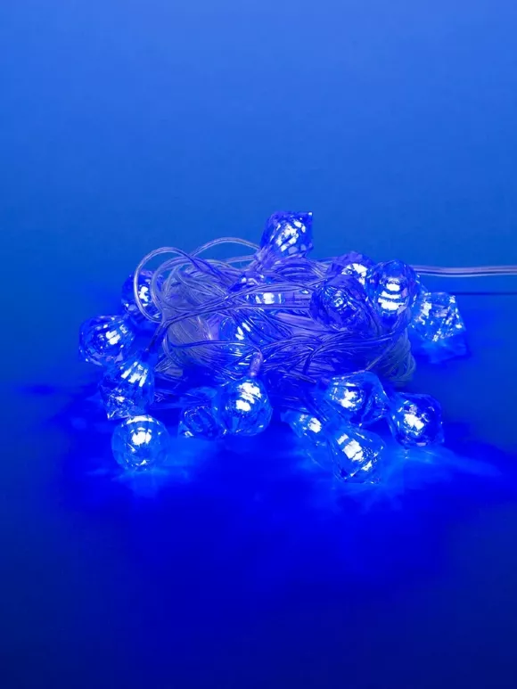 Светодиодная гирлянда (07922) Uniel 220V синий LD-S0280-020/DTA BLUE IP20 DIAMONDS Светодиодная гирлянда (07922) Uniel 220V синий LD-S0280-020/DTA BLUE IP20 DIAMONDS