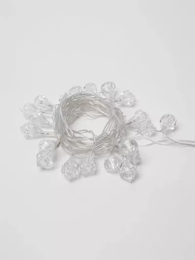Светодиодная гирлянда (07922) Uniel 220V синий LD-S0280-020/DTA BLUE IP20 DIAMONDS