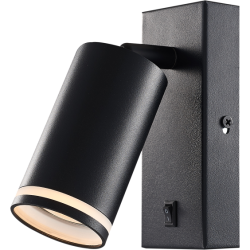 Спот Эра WL19 Б0056360, GU10, 12W, черный