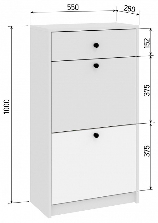 Тумба для обуви Найс ATM_00-00017840