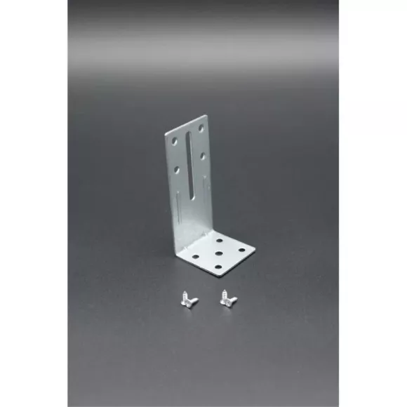 Крепеж шинопровода для натяжного потолка угловой регулируемый по высоте Aployt Magnetic track 220 APL.0286.00.04, дополнительный ракурс Крепеж шинопровода для натяжного потолка угловой регулируемый по высоте Aployt Magnetic track 220 APL.0286.00.04, дополнительный ракурс