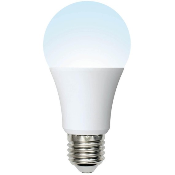 Лампа светодиодная (UL-00002372) Uniel E27 10W 4000K матовая LED-A60-10W/NW/E27/FR/MB PLM11WH