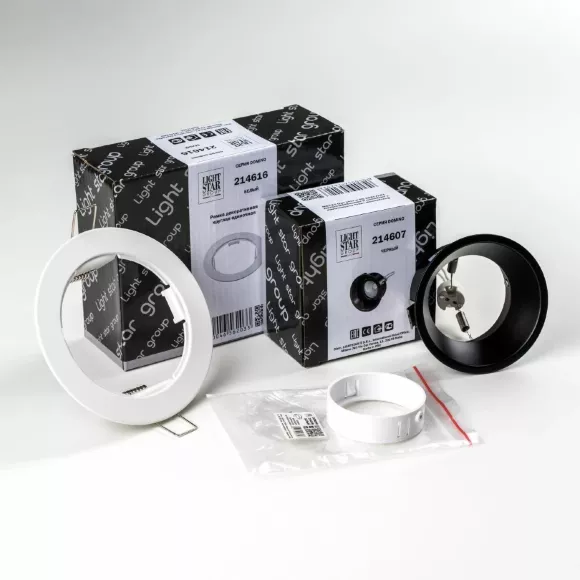 Встраиваемый светильник Lightstar Domino (214616+214607+214006) D61607WMOD Встраиваемый светильник Lightstar Domino (214616+214607+214006) D61607WMOD