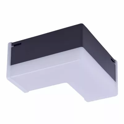 Модульный светильник L-образный Uniel ULO-N11L-8W/4000K/120D IP40 BLACK UL-00013277