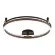 Потолочный светильник Crystal Lux FERNANDO PL72W LED COFFEE/BLACK, 3000, 6300
