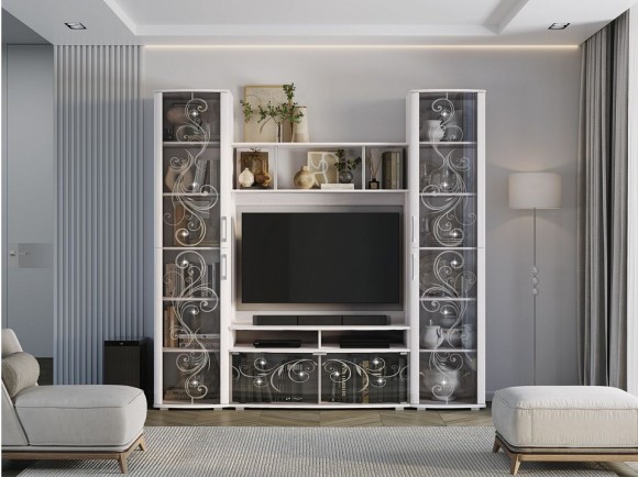 Стенка для гостиной Флоренция BTS_00-00164530