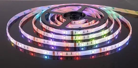 Светодиодная лента Elektrostandard 12V 7,2W 30Led 5050 IP65 RGB, 5м 4690389038457 Светодиодная лента Elektrostandard 12V 7,2W 30Led 5050 IP65 RGB, 5м 4690389038457