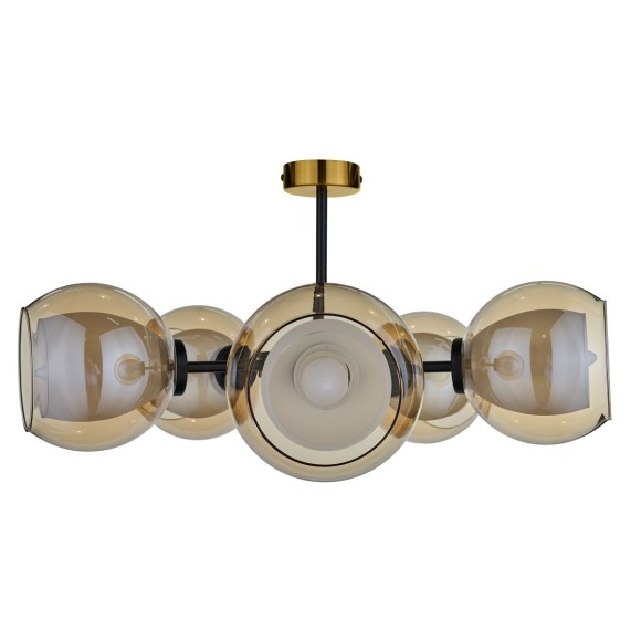 Люстра на штанге 33 Идеи CHN800S.05.17BL.PA-S12AM