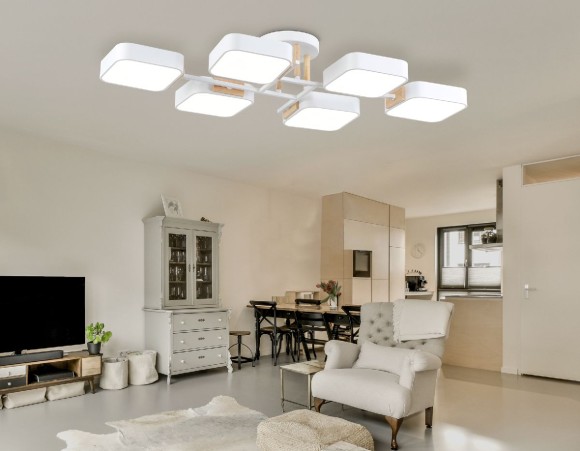 Потолочная светодиодная люстра Ambrella Light LineTech FL4886