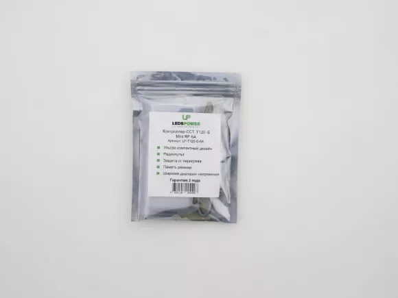 Контроллер LEDS POWER CCT T120-S Mini 6A 004426 Контроллер LEDS POWER CCT T120-S Mini 6A 004426