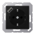 Розетка 2K+З Jung A1520-18ASWM