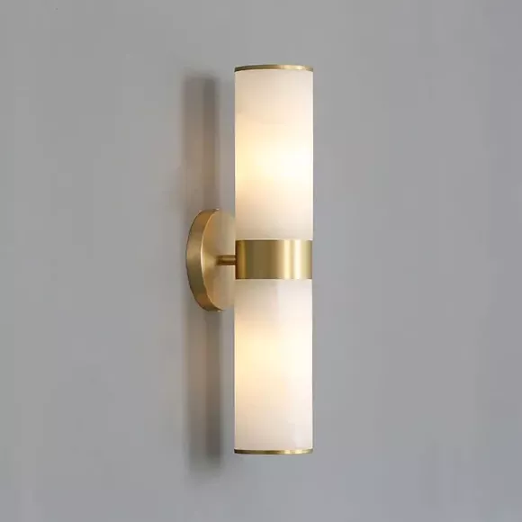 Настенный светильник Delight Collection Wall lamp 6483W/B brass/white, Латунь, Белый, Металл Настенный светильник Delight Collection Wall lamp 6483W/B brass/white, Латунь, Белый, Металл