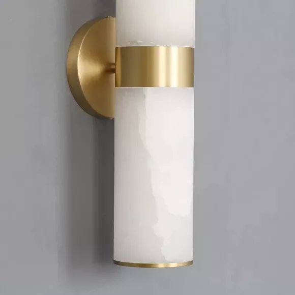 Настенный светильник Delight Collection Wall lamp 6483W/B brass/white, Латунь, Белый, Металл, вид сверху Настенный светильник Delight Collection Wall lamp 6483W/B brass/white, Латунь, Белый, Металл, вид сверху