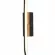 Настенный светильник Escada Adoptive 563/A LED, Черный, Белый, Теплый белый